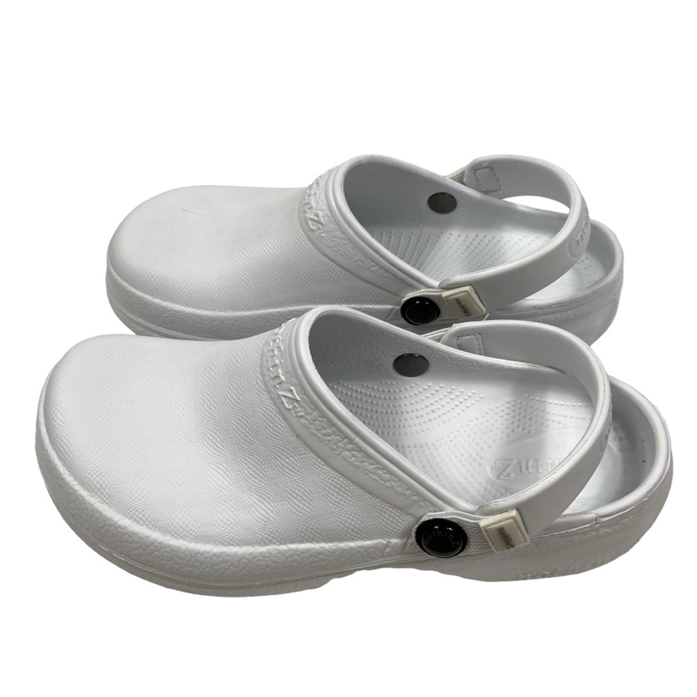 NothinZ White Lightweight Clogs Unisex